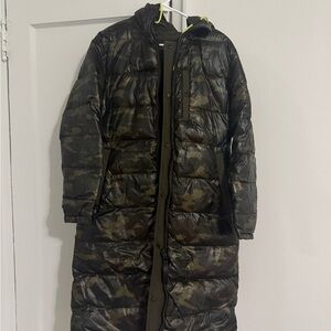 Sanctuary Camouflage Puffer Jacket